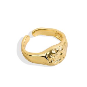 S925 sterling silver ring opening adjustable women's ring style