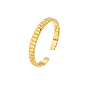 S925 sterling silver ring opening adjustable women's ring style