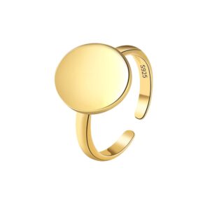 S925 sterling silver ring opening adjustable women's ring style