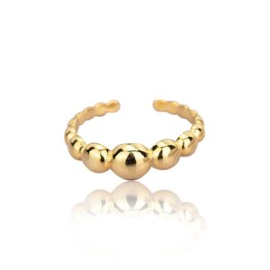 S925 sterling silver ring opening adjustable women's ring style