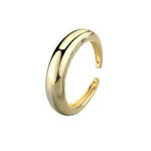 S925 sterling silver ring opening adjustable women's ring style