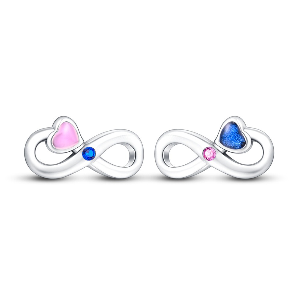 S925 sterling silver stud earrings