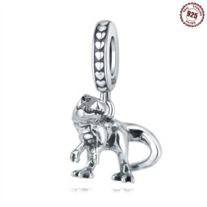 S925 Sterling Silver Beaded DIY T-Rex Bracelet Accessories