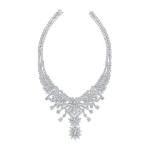 925 Sterling Silver Jewelry Necklace Personalized Pendant For Necklaces Moissanite Unique Design Necklace For Lady