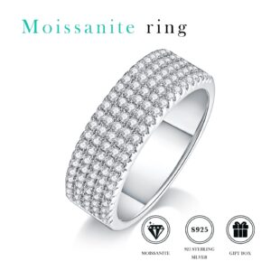 S925 Sterling Silver Engagement Ring with Halo of Round Classic and Timeless Design Promise Ring for Women
