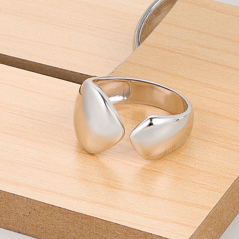 S925 sterling silver ring opening adjustable women's ring - Image 3
