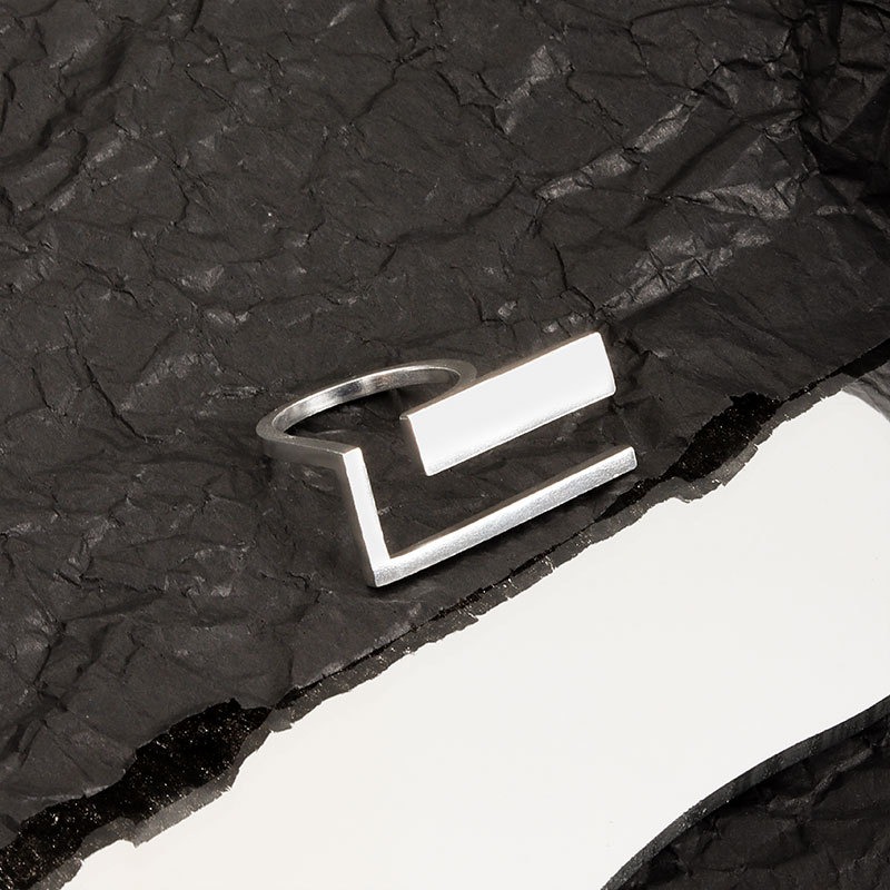 S925 sterling silver ring opening adjustable women's ring - Image 3