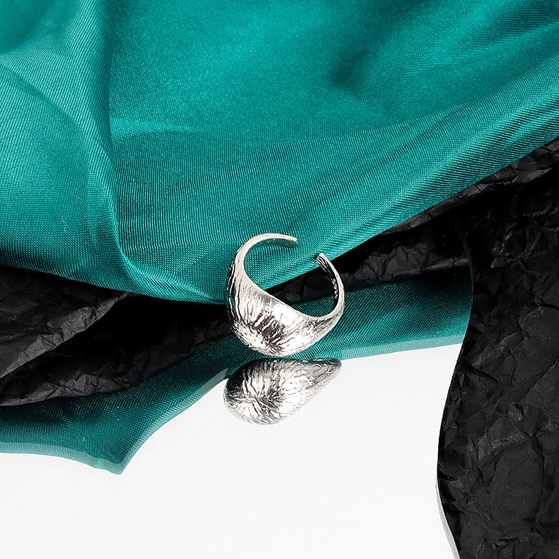 S925 sterling silver ring opening adjustable women's ring - Image 3