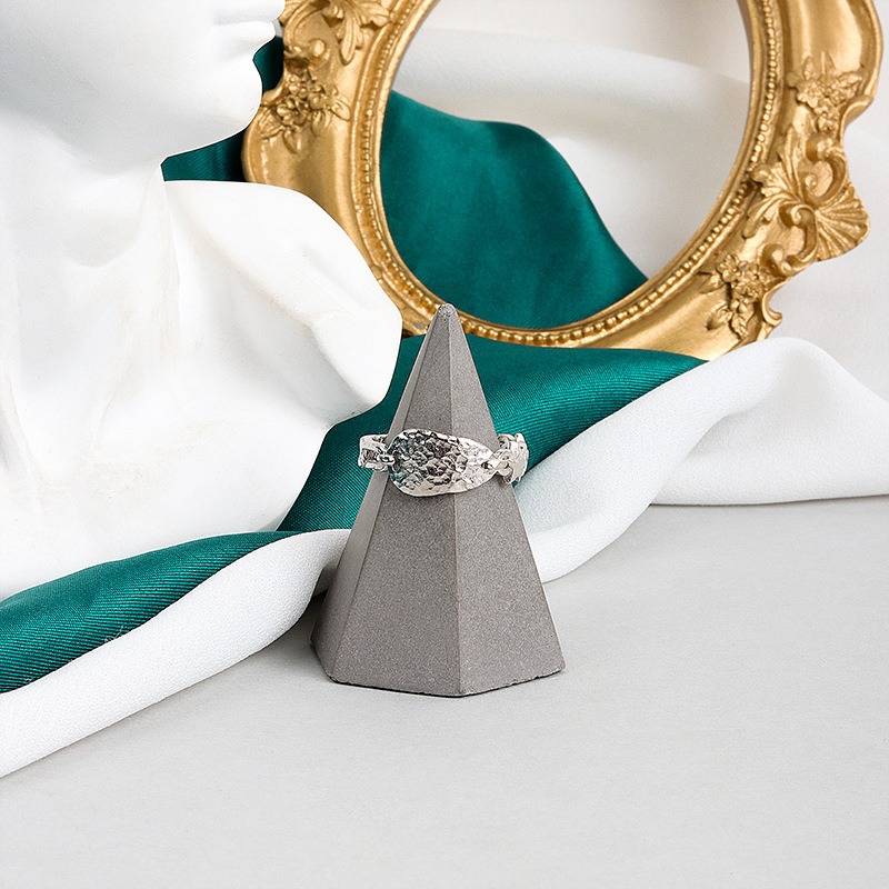 S925 sterling silver ring opening adjustable women's ring - Image 3