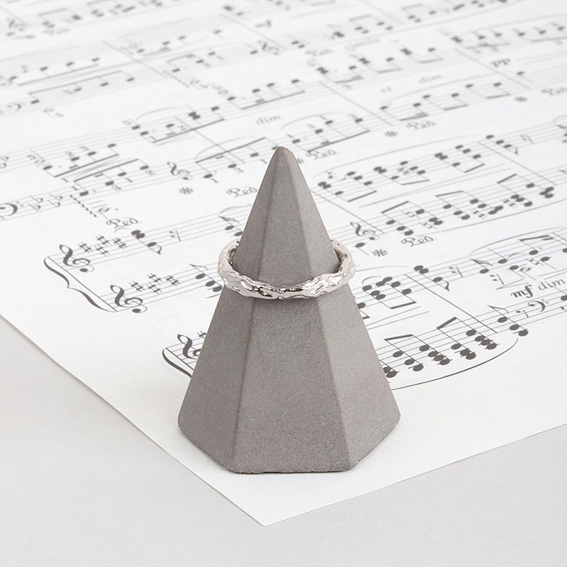 S925 sterling silver ring opening adjustable women's ring style - Image 3