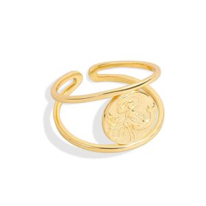 S925 sterling silver ring opening adjustable women's ring style