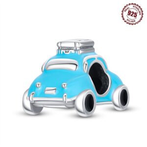 S925 sterling silver beaded DIY car bracelet accessories