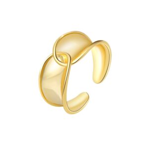 S925 sterling silver ring opening adjustable women's ring