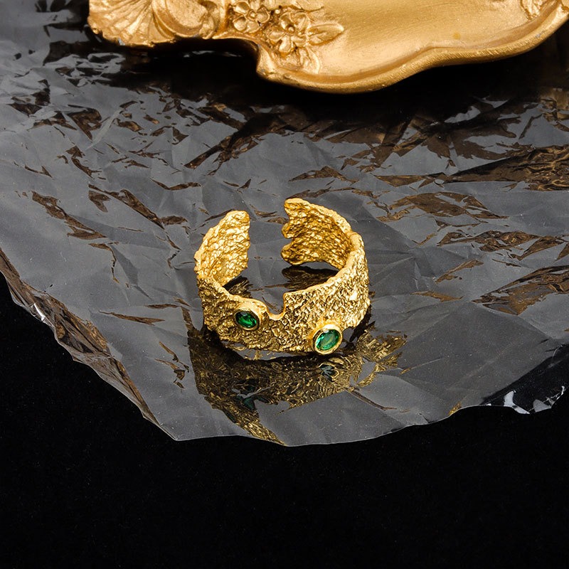 S925 sterling silver ring opening adjustable women's ring - Image 2