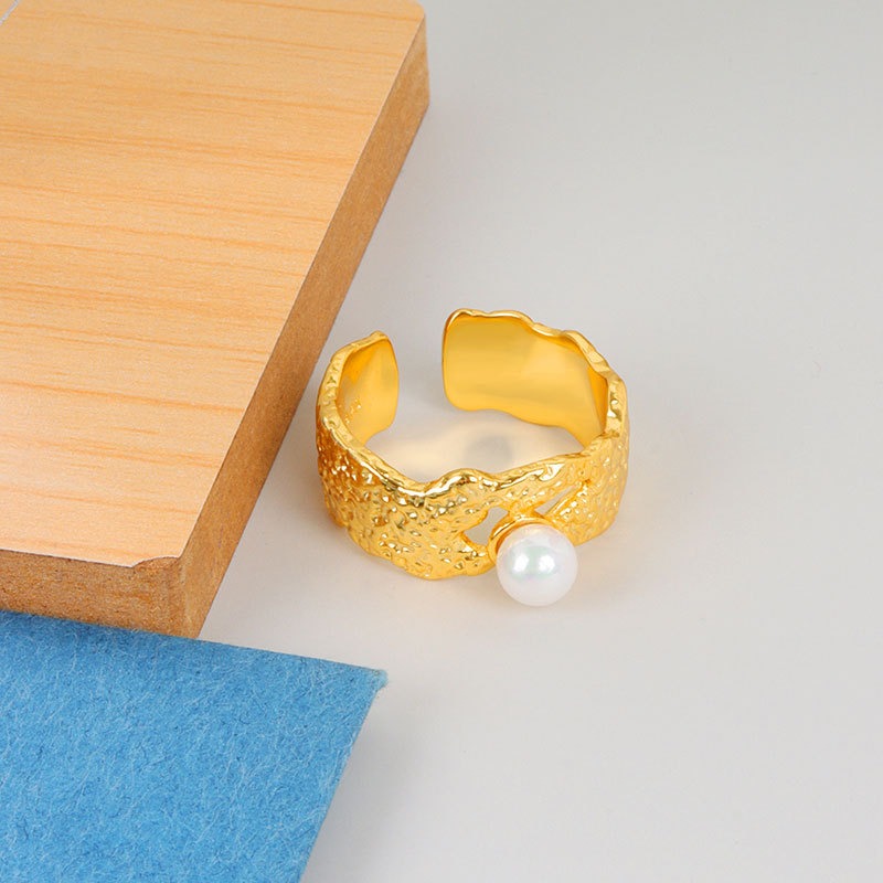 S925 sterling silver ring opening adjustable women's ring - Image 2