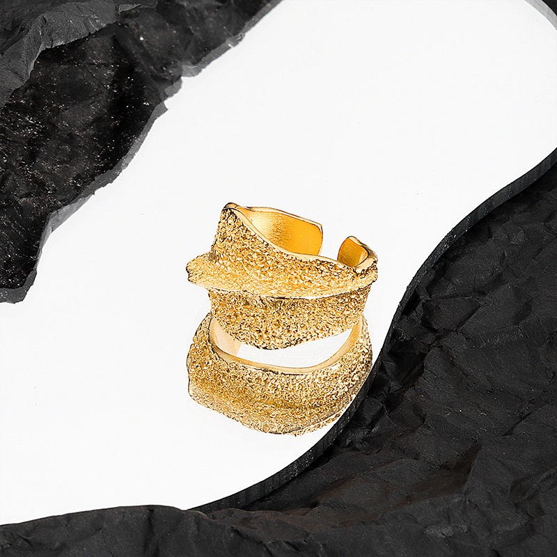 S925 sterling silver ring opening adjustable women's ring - Image 2