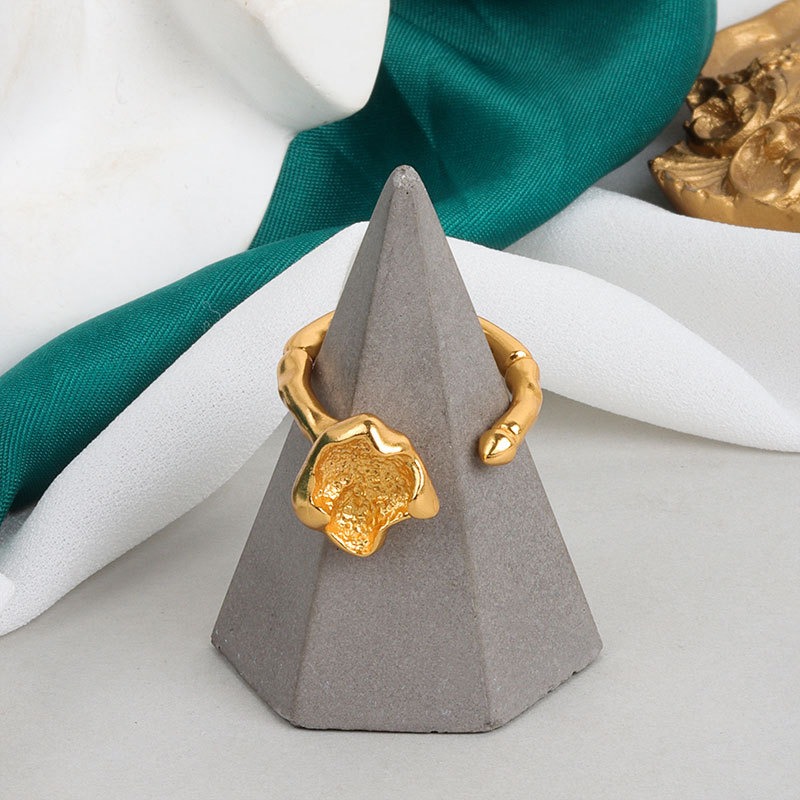 S925 sterling silver ring opening adjustable women's ring - Image 2