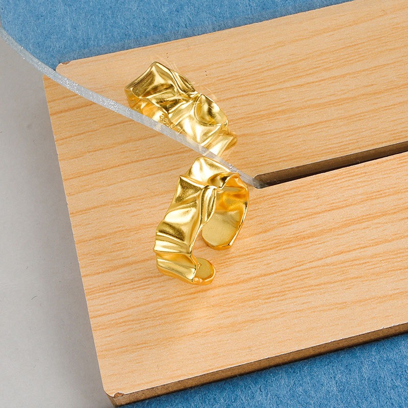 S925 sterling silver ring opening adjustable women's ring - Image 2