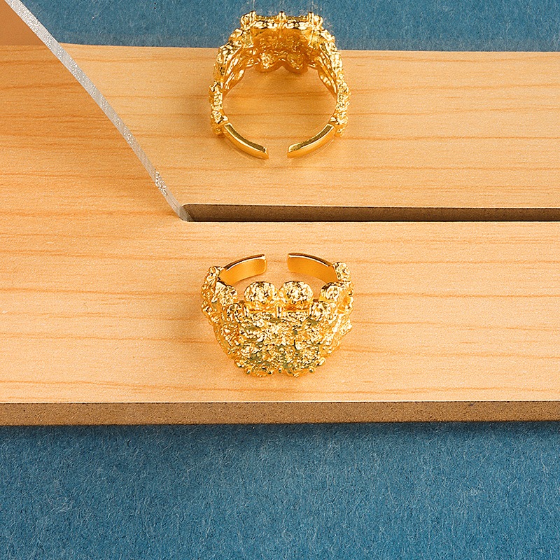 S925 sterling silver ring opening adjustable women's ring - Image 2