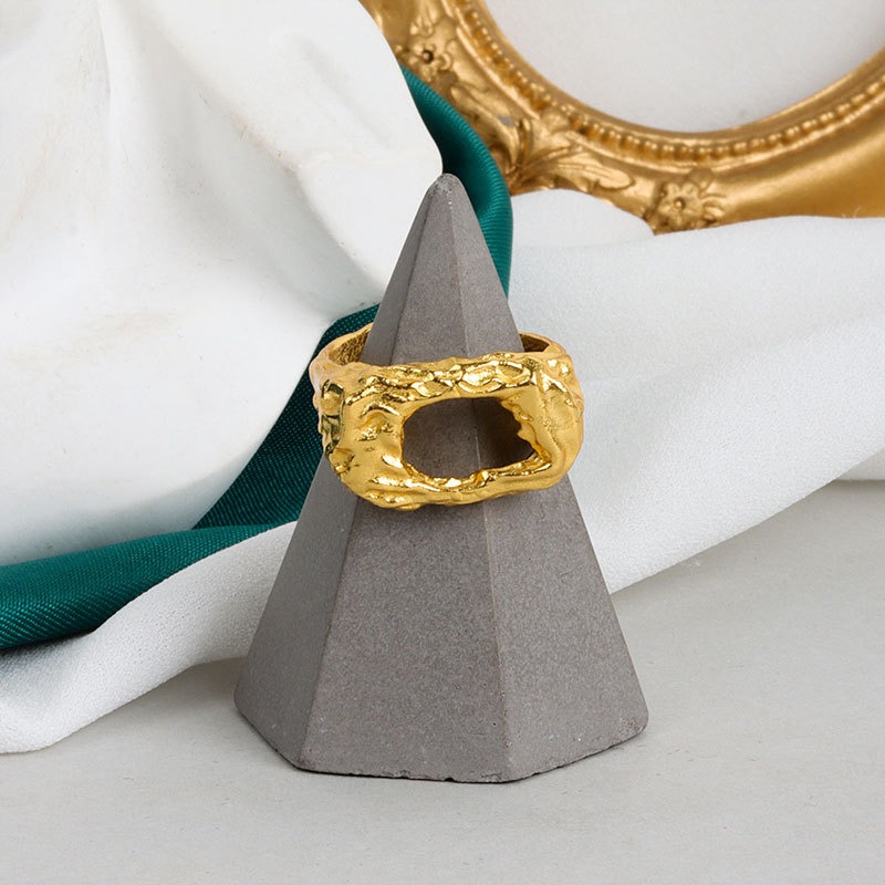 S925 sterling silver ring opening adjustable women's ring - Image 2