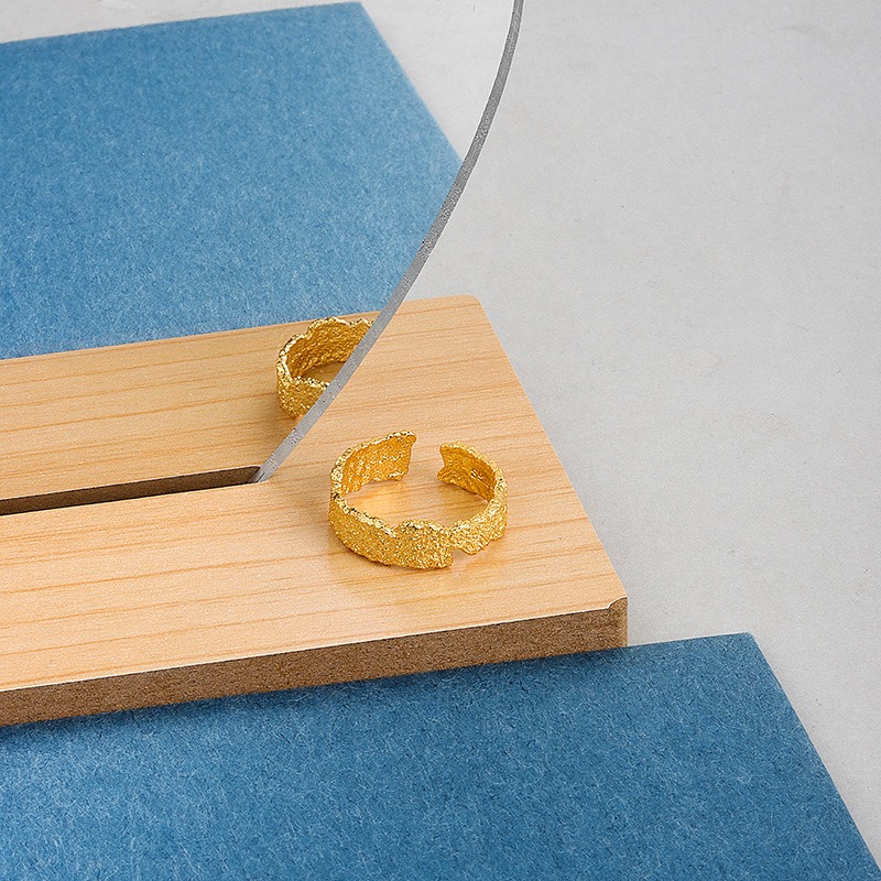 S925 sterling silver ring opening adjustable women's ring - Image 2