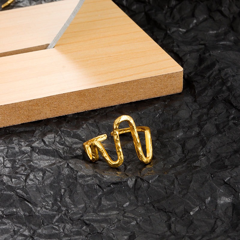 S925 sterling silver ring opening adjustable women's ring - Image 2