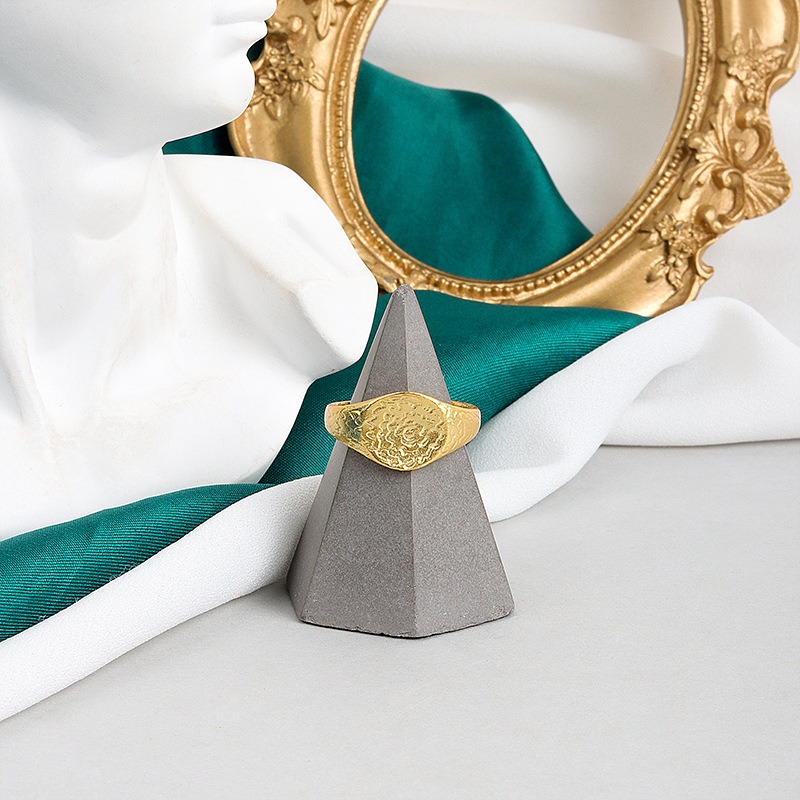 S925 sterling silver ring opening adjustable women's ring style - Image 2