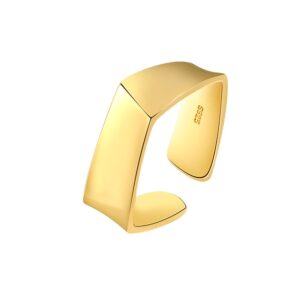 S925 sterling silver ring opening adjustable women's ring style