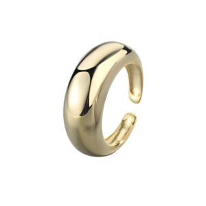 S925 sterling silver ring opening adjustable women's ring style