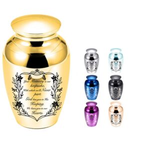 Cremation jewelry, ashes jewelry, aluminum alloy urn, waterproof, suitable for adult men and women's ashes funeral urn