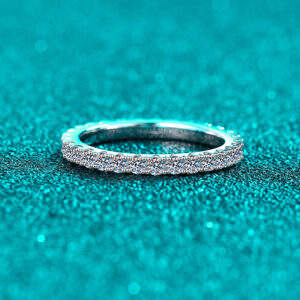 S925 Sterling Silver Moissanite Ring for Women, Simple and Versatile for Everyday Wear, Couple Ring, Gift